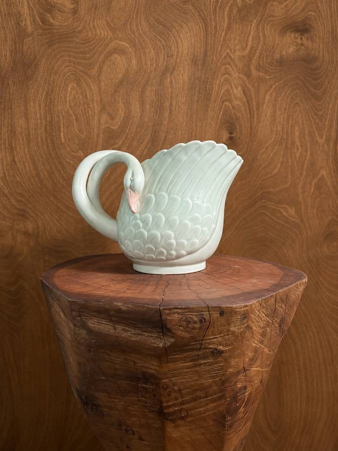 Ceramic Swan Pitcher