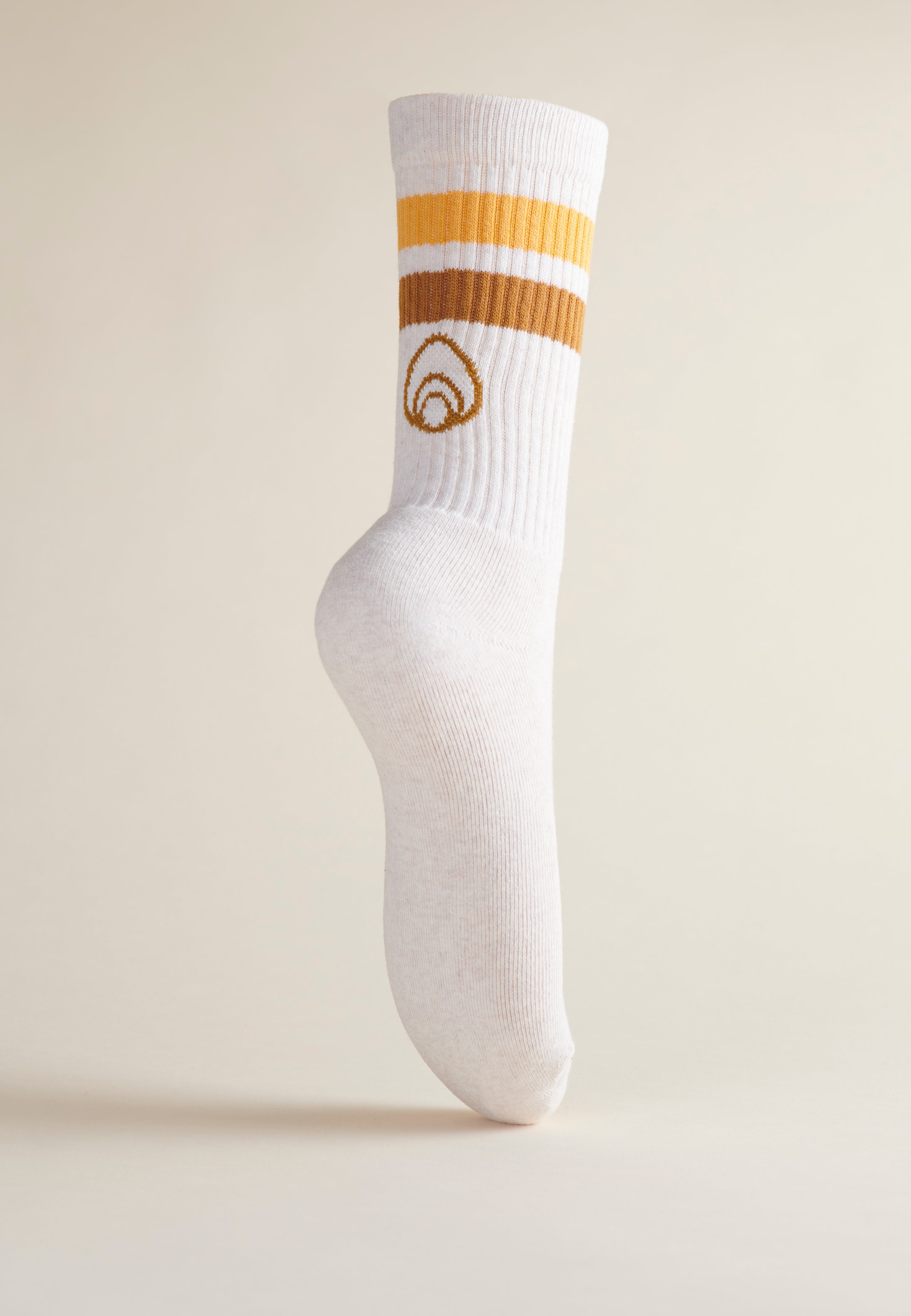 Varsity Sock in Marigold