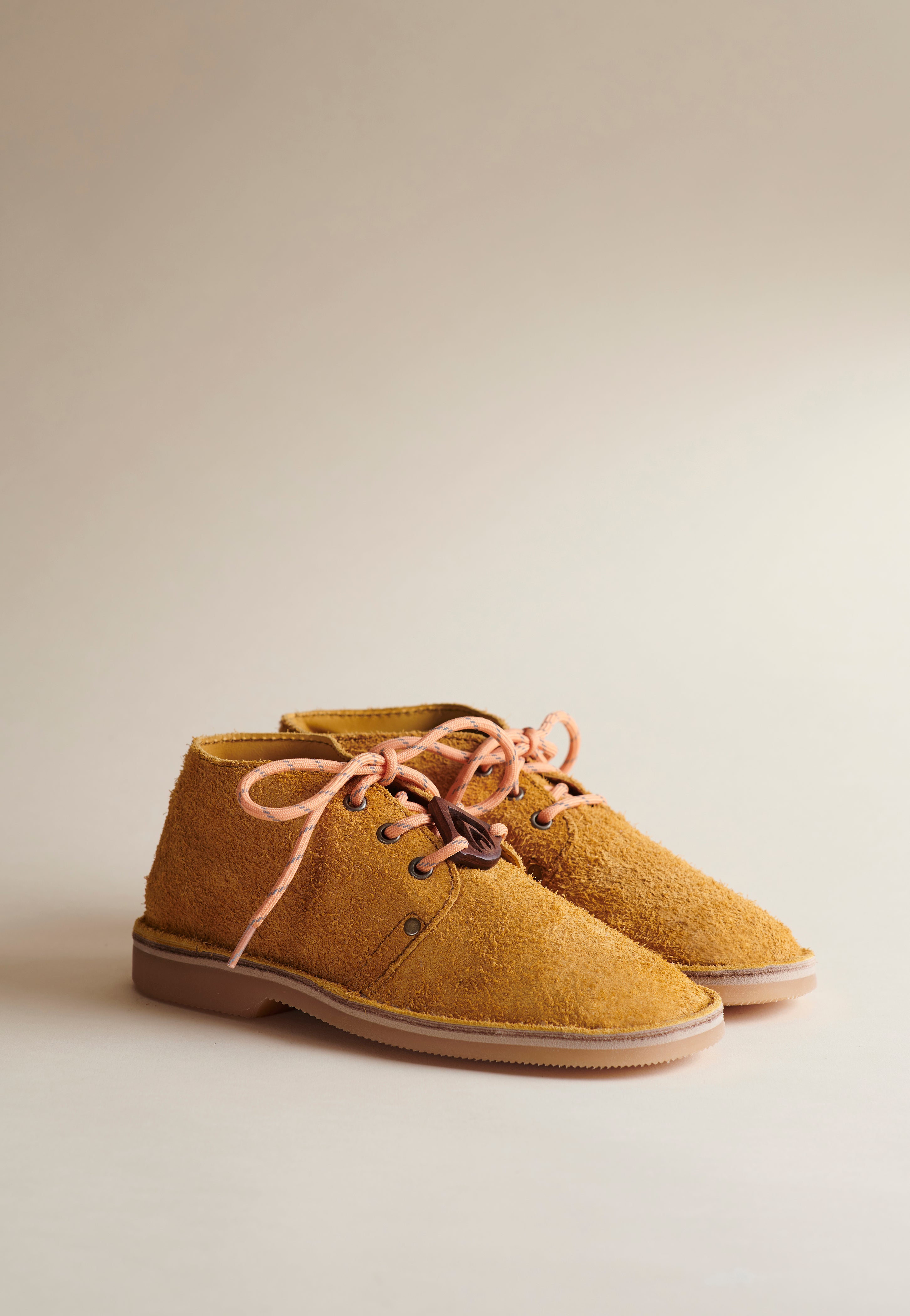 Erongo Vellies in Mustard Suede