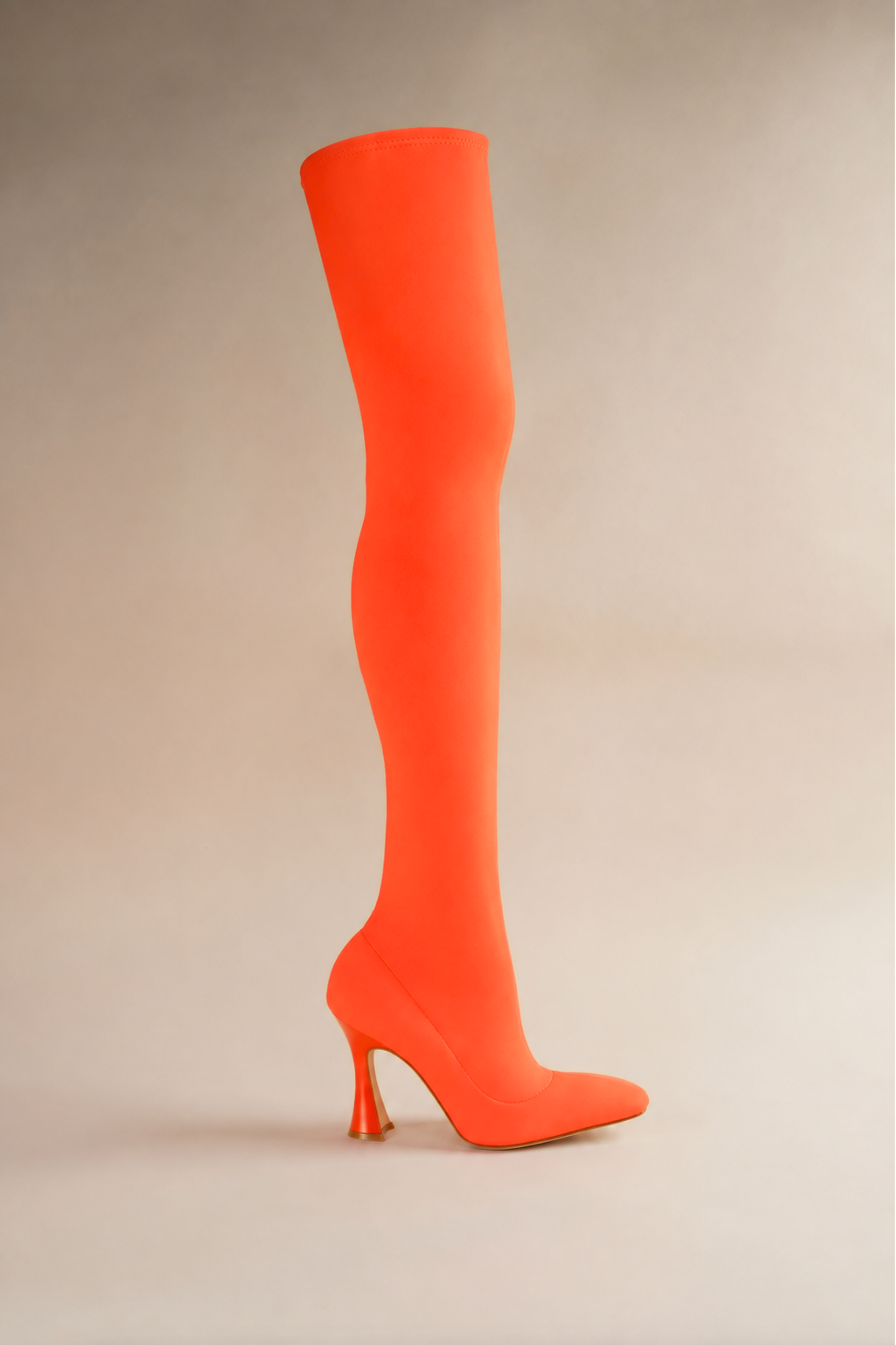 OTK Brandy Boots in Electric Papaya