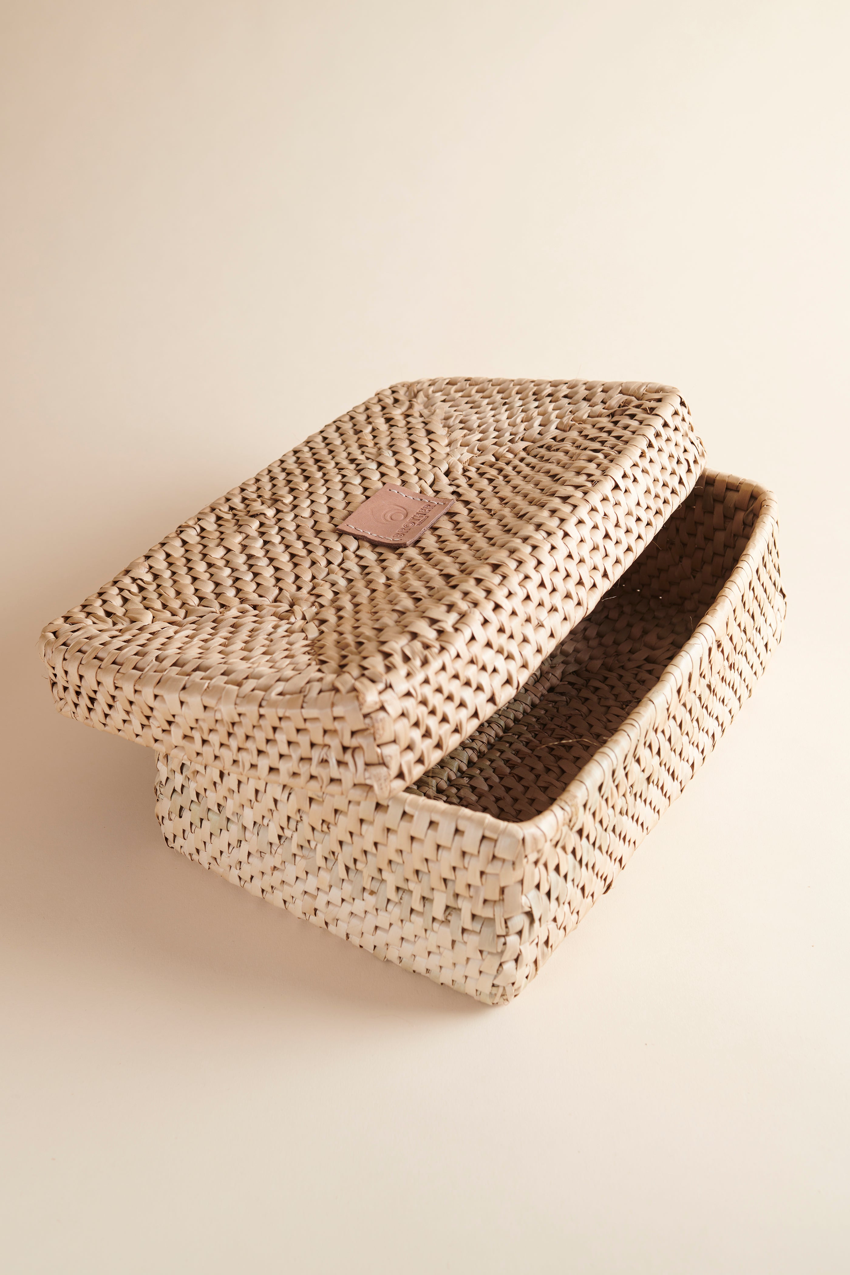 Handwoven Shoe Box